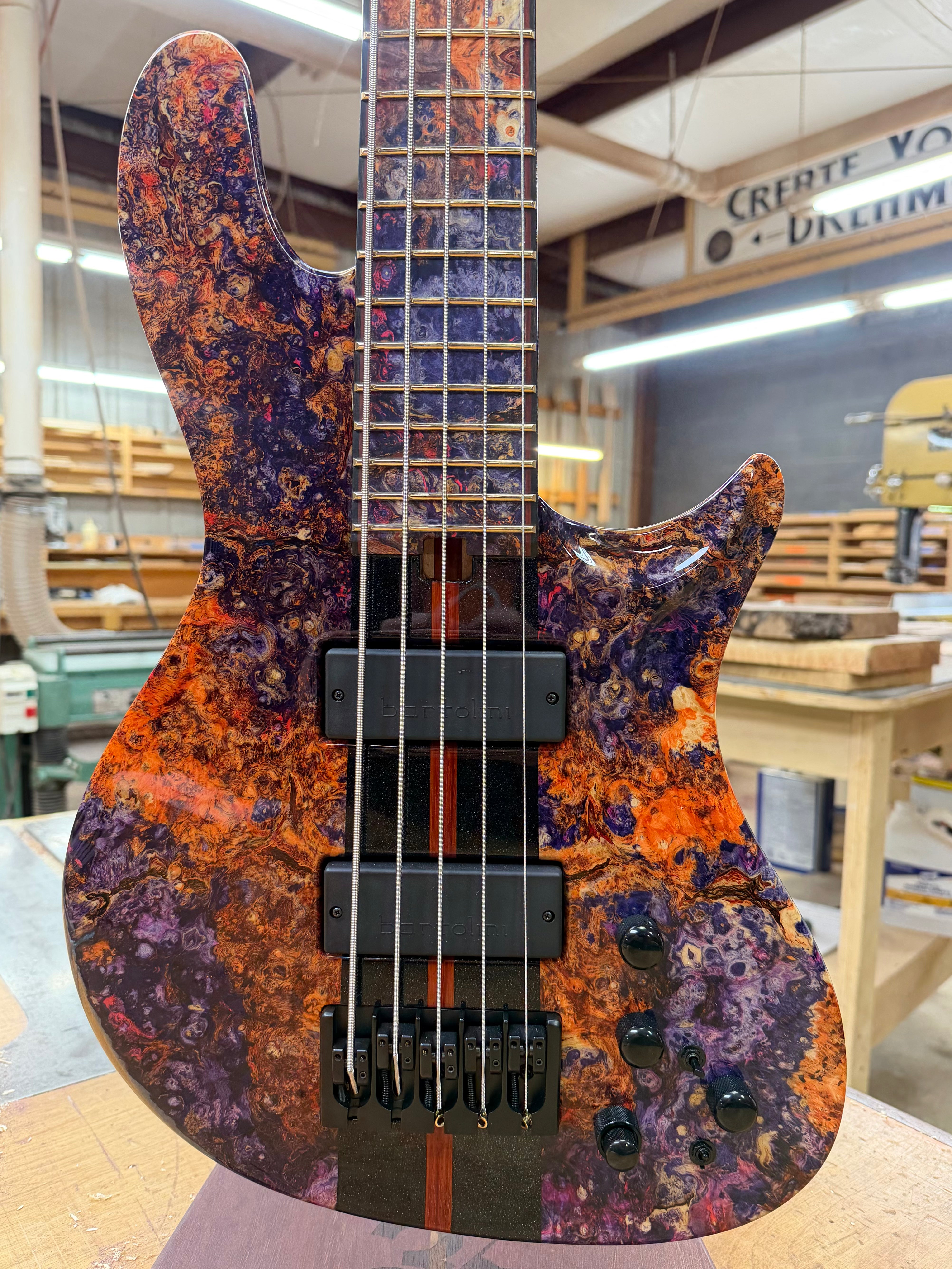 Galaxy Isla J Neck Thru 5 String