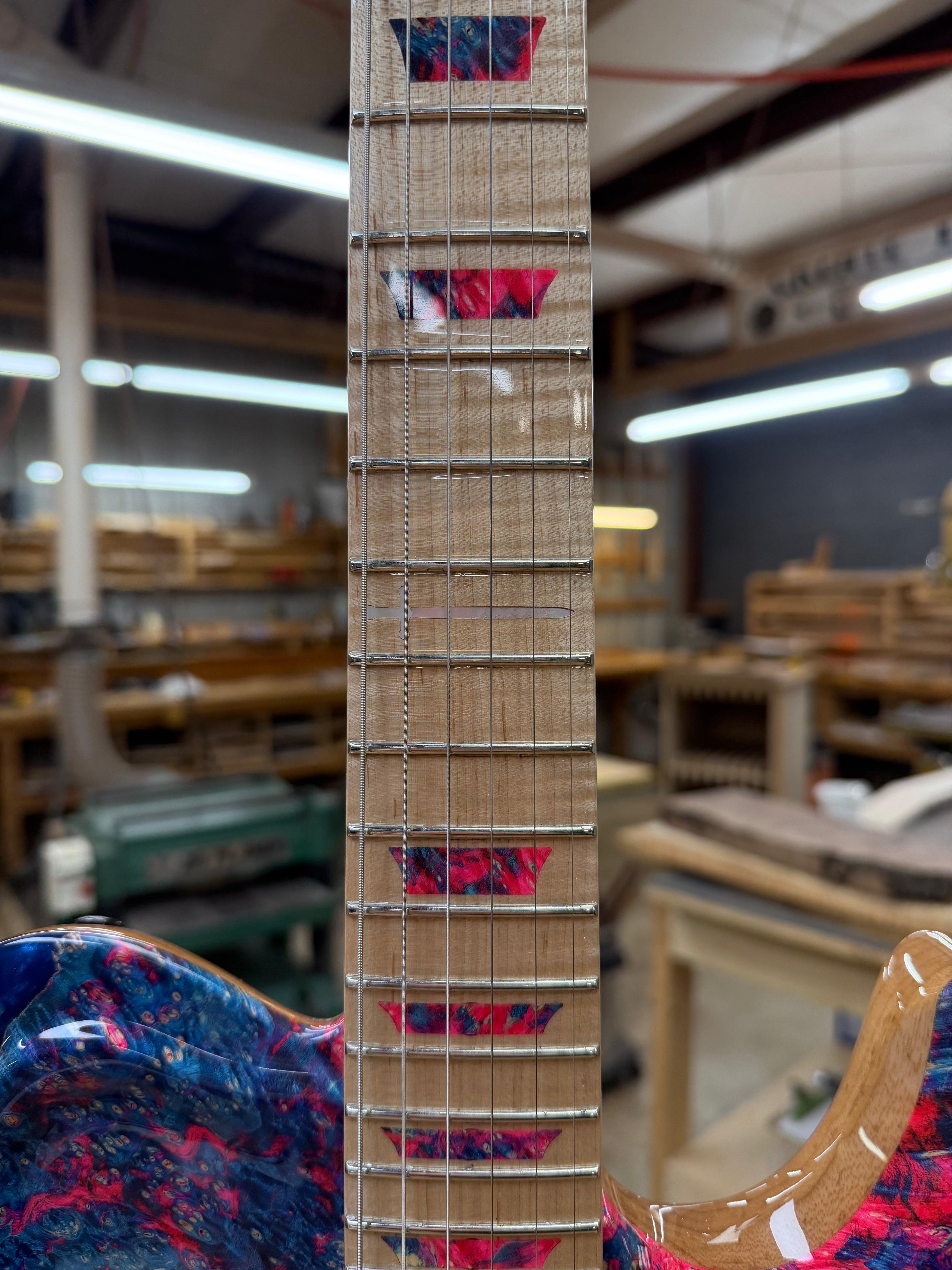 T Bird Custom Dye Injected Guitar