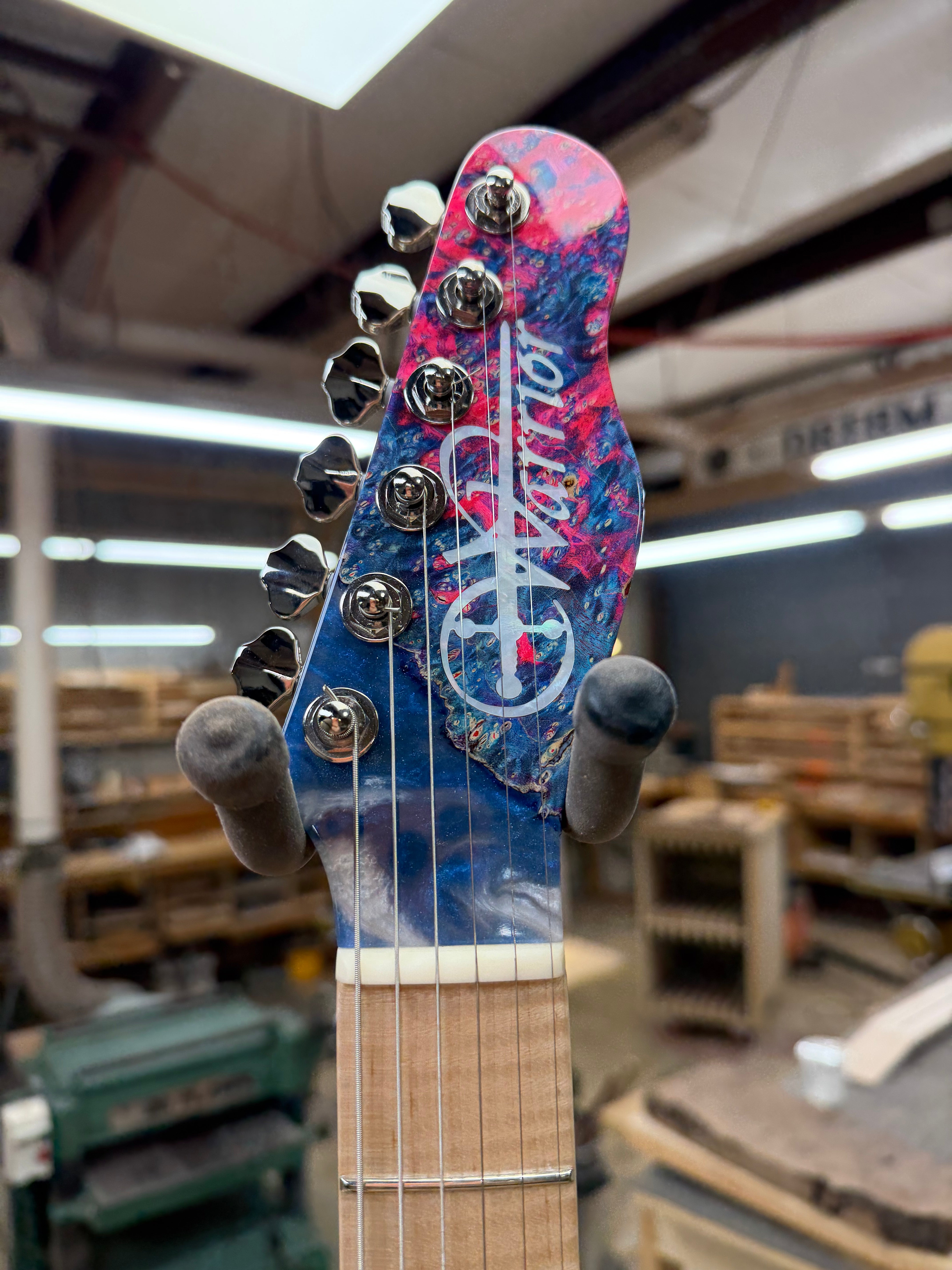 T Bird Custom Dye Injected Guitar