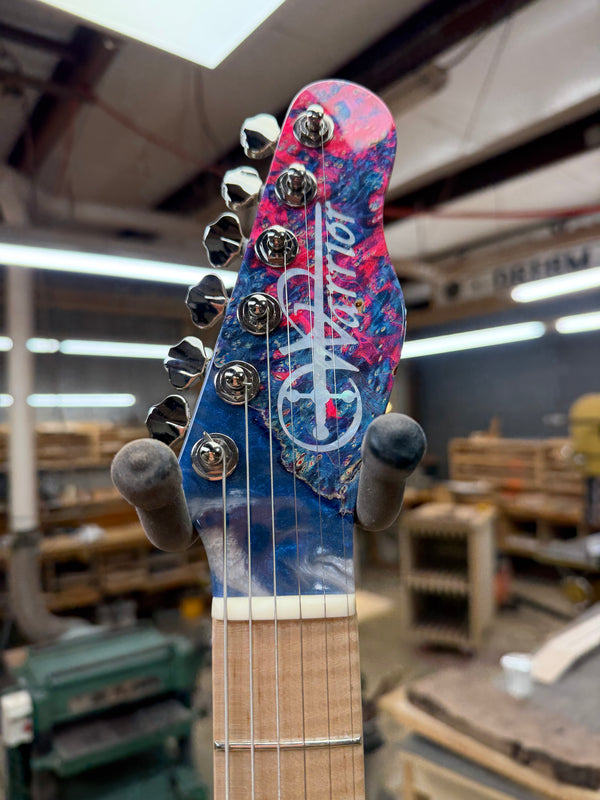 T Bird Custom Dye Injected Guitar