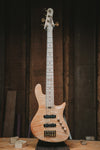 Warrior Isla J Flame maple Natural Blonde 5 string NEW