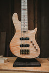 Warrior Isla J Flame maple Natural Blonde 5 string NEW