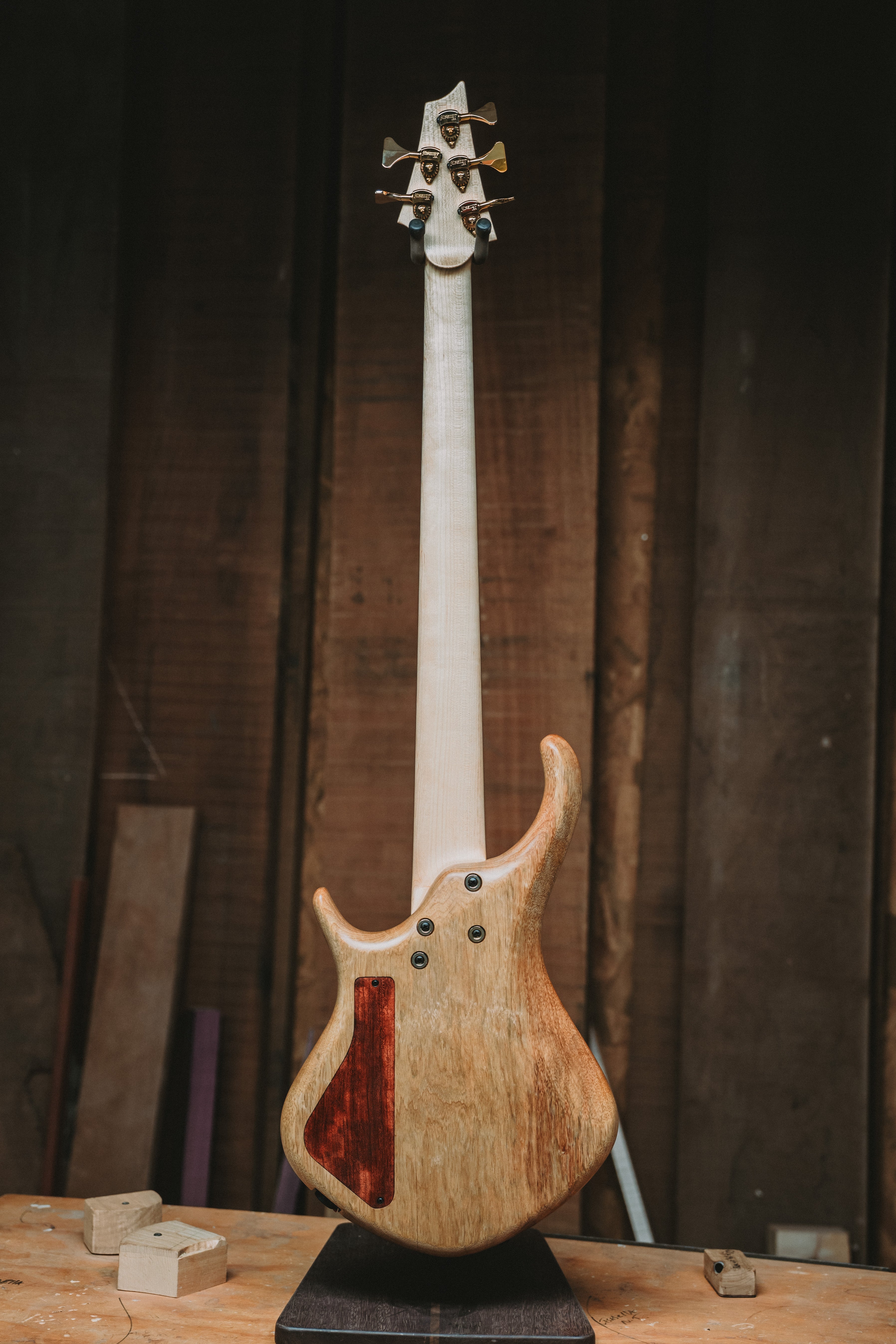 Warrior Dran Michael Custom 5 string JD’s Pepperwood NEW