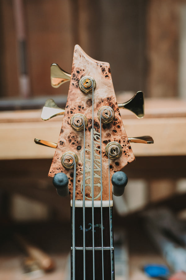 Warrior Dran Michael Custom 5 string JD’s Pepperwood NEW