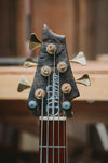 Warrior Dran Michael Burl Walnut 5 string Custom NEW