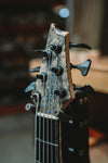 Warrior Dran Michael 6 string Neck Through Buckeye Burl Bass