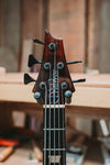 Warrior Dran Michael Custom Blue Dyed Burl 5 string NEW